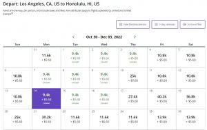 LAX-HNL-United-award-calendar-Nov-2023-300x189