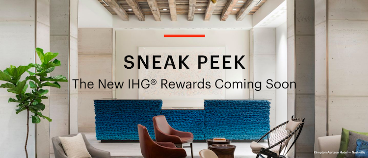 Header image for IHG Rewards changes coming in March 2022