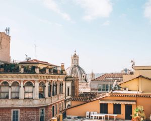 View from the Hotel Bolivar, a Choice Hotel located in the heart of Rome, Italy.