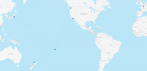 Air Tahiti Nui route map