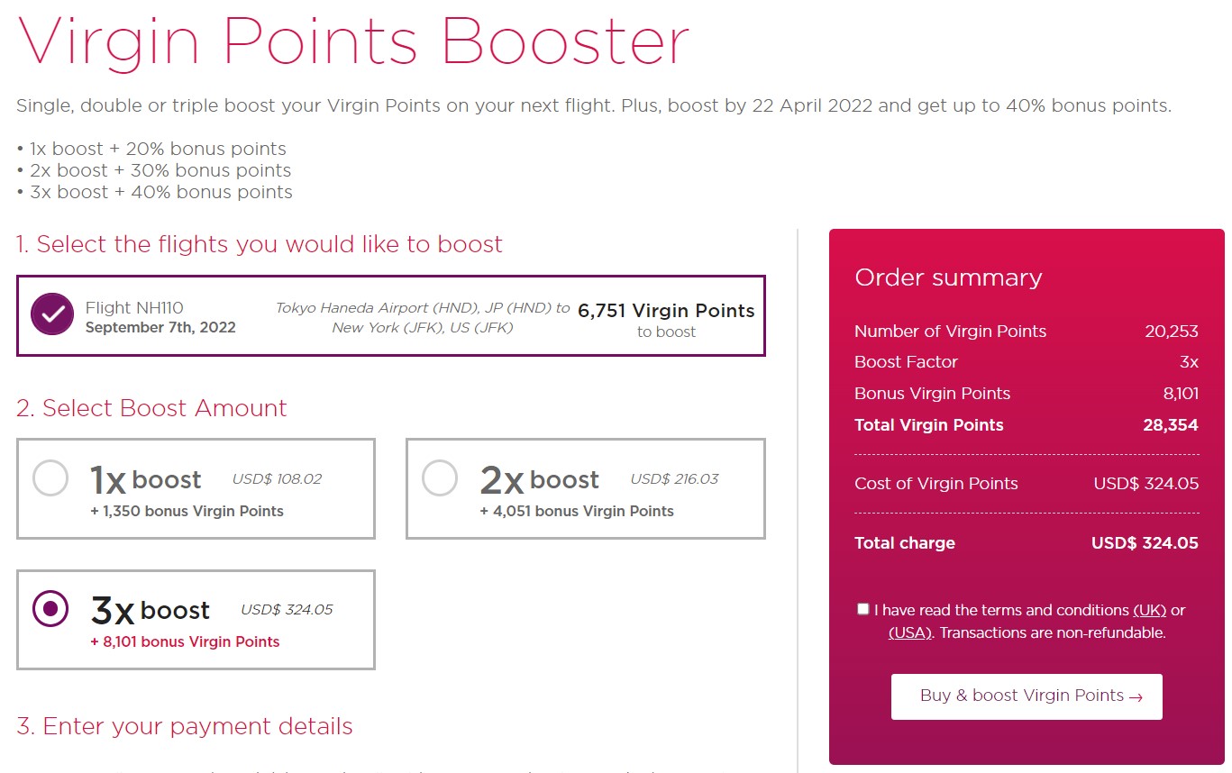 Virgin Atlantic Points Booster Promotion: 40% Bonus - AwardWallet Blog