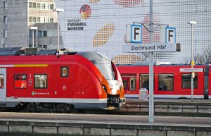 Deutsche Bahn trains in Dortmund Hbf