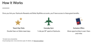 Delta Starbucks partnership details