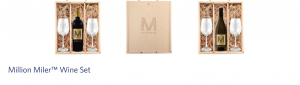Delta Million Miler wine set option