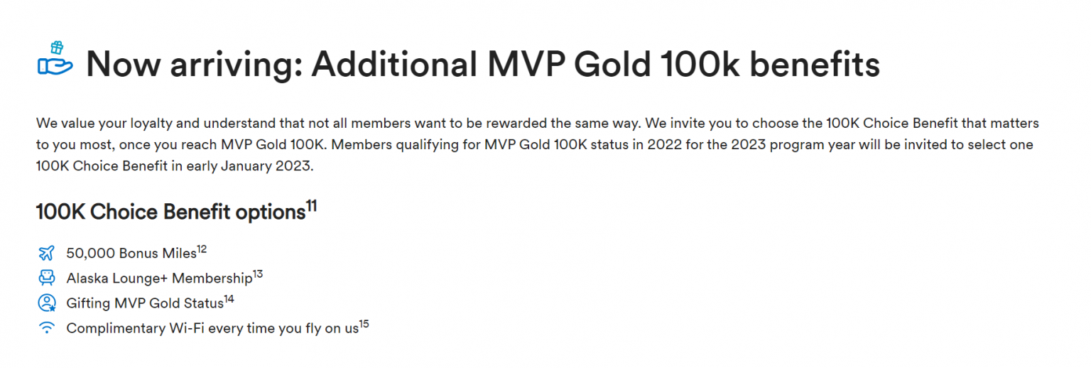 New Alaska MVP Gold 100K Elite Choice Benefits AwardWallet Blog
