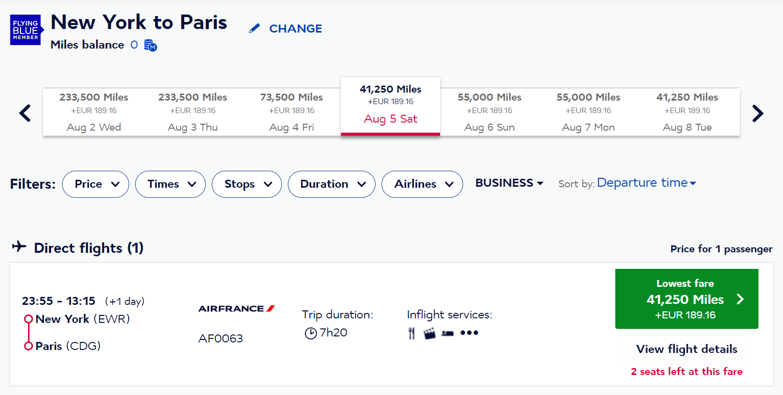 25 Citi ThankYou Transfer Bonus to Flying Blue