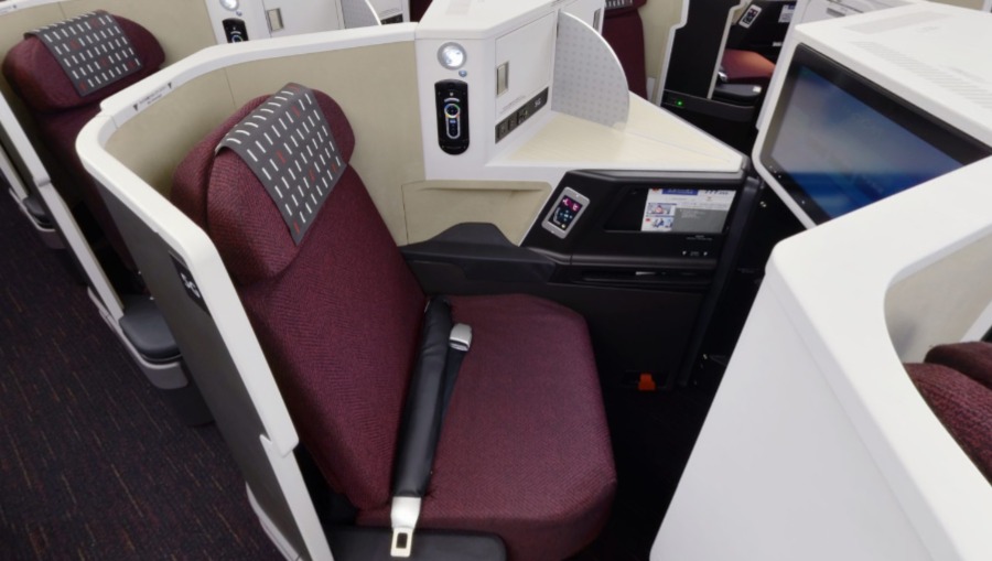 Japan Airlines business class