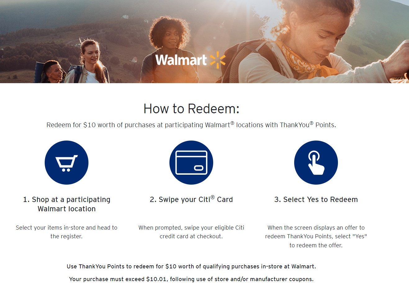 Don't Redeem Citi ThankYou Points at Walmart AwardWallet Blog