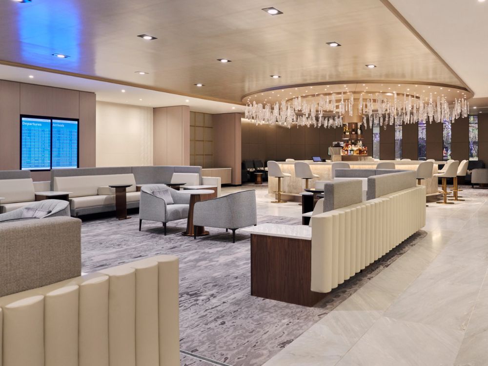 American Airlines British Airways Chelsea Lounge at New York-JFK
