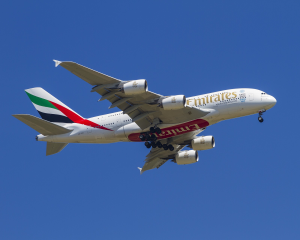 You could redeem Emirates miles to fly on an A380