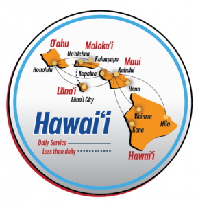 Mokulele Airlines route map