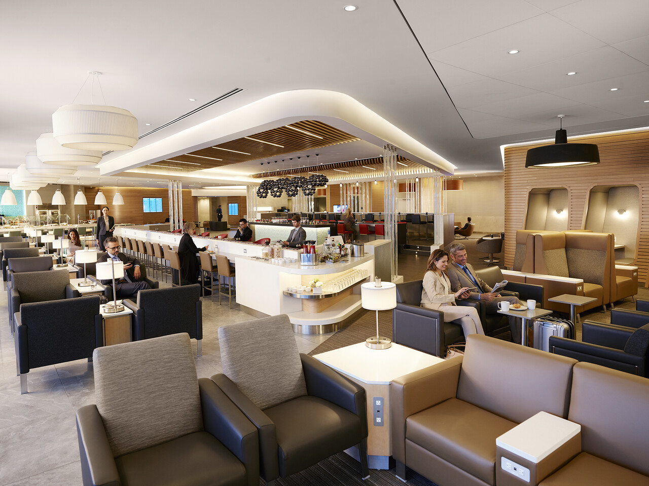 American Airlines British Airways Greenwich Lounge at New York-JFK