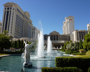 Exterior of the Caesars Palace Las Vegas