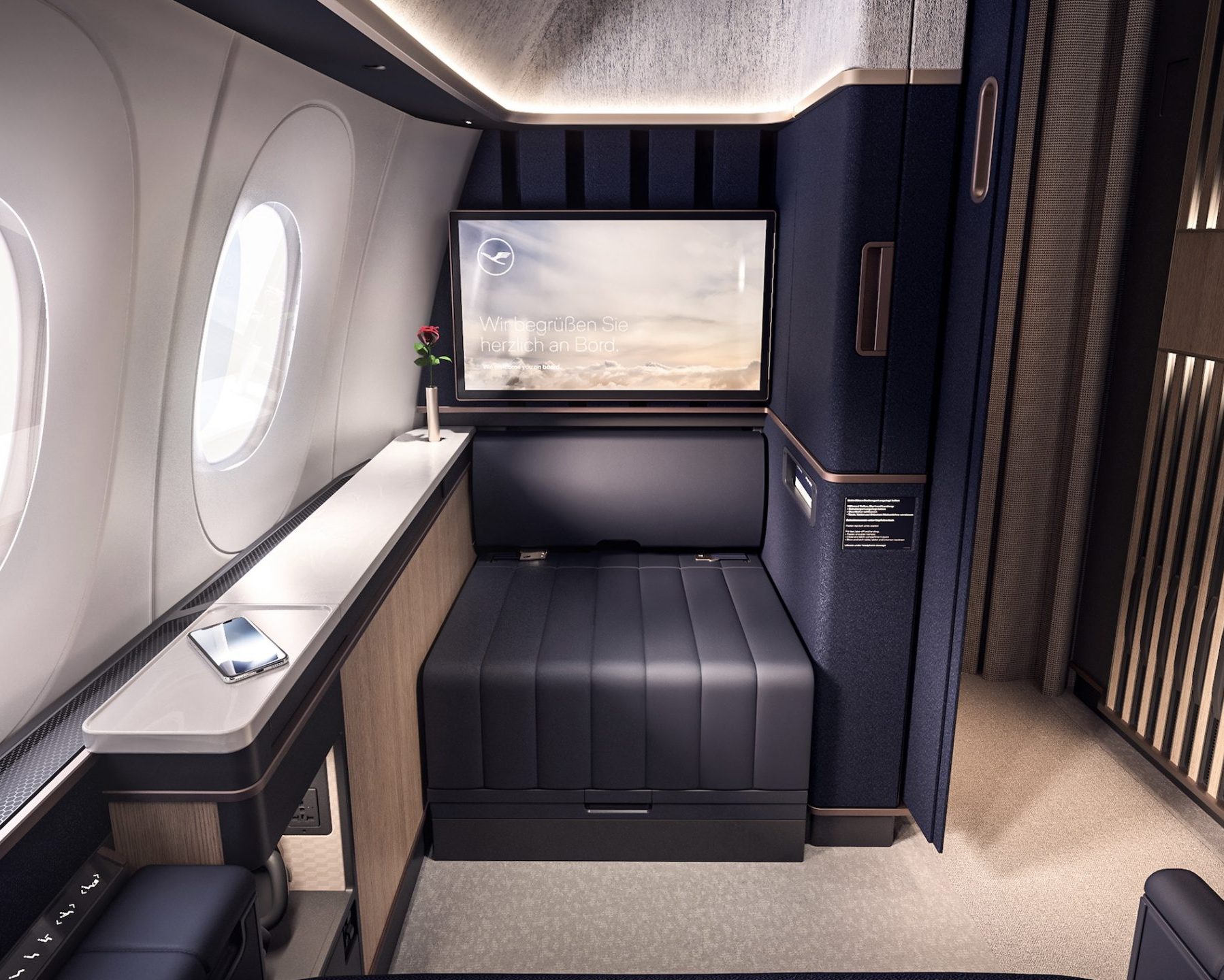 New Lufthansa First Class seat