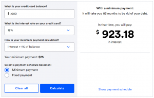 credit card interest can really add up over time