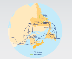 PAL Airlines Route Map
