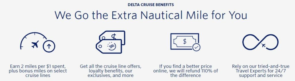 Delta Cruises Benefits