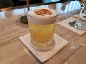 Chase Lounge Boston cocktail