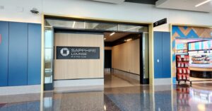 Chase Sapphire Lounge Boston entryway