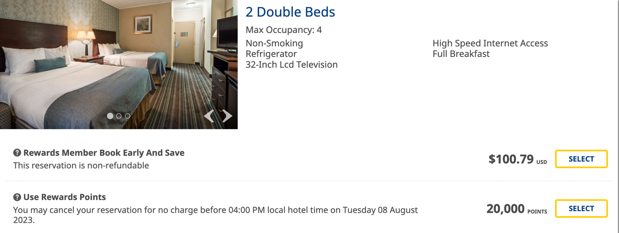 Buy Best Western Points With a 25 Bonus at 0.8¢ Each