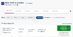 Flying Blue Sweet Spots include this last-minute Delta award