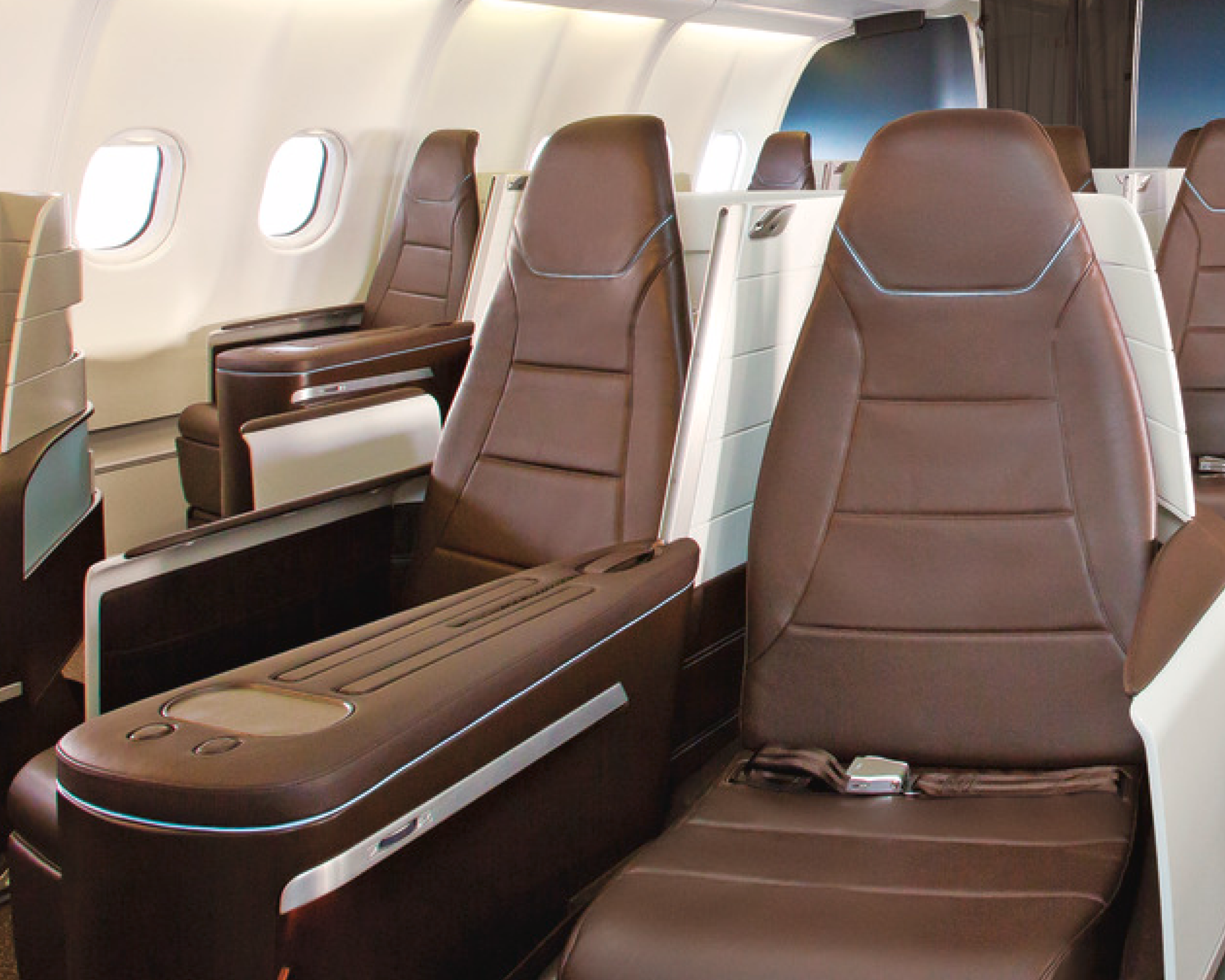 Hawaiian airlines business class seats.