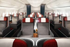 Photo of LATAM A350 business class