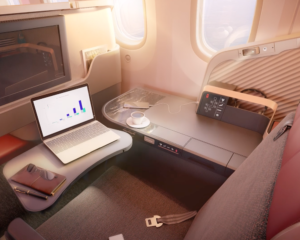 business class on LATAM's Boeing 787 Dreamliner