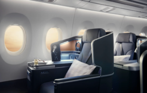 SAS' new business class seat