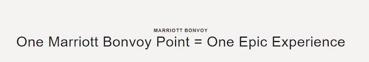 banner image for Marriott Bonvoy 1 point experiences