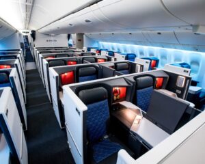 Delta One Suites business class cabin