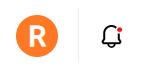 Bell icon for points price alerts.