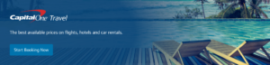 Capital One travel portal