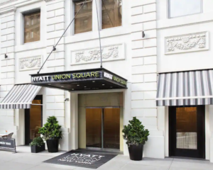 Hyatt Union Square front door
