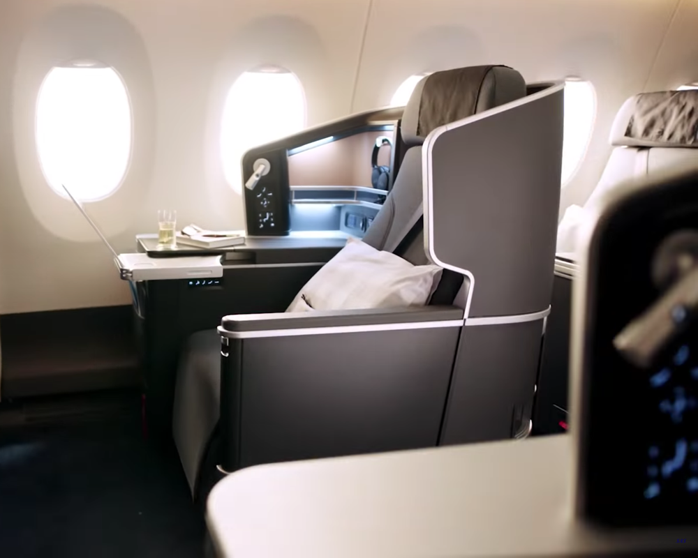 SAS A350 Business Class