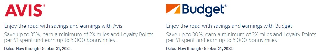 American Airlines Car Rentals Promotion banner