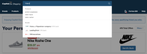Capital One Shopping search