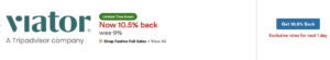 Capital One Viator cash back