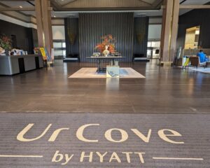 Lobby at UrCove by Hyatt Weifang