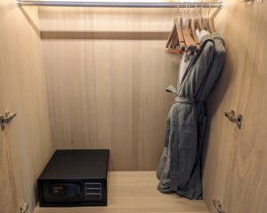 Closet in a room at UrCove by Hyatt Weifang
