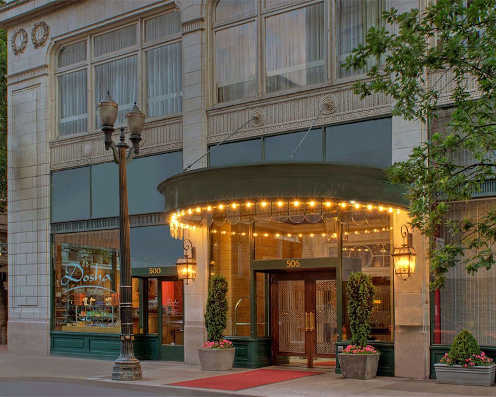 The Royal Sonesta Portland Downtown entrance