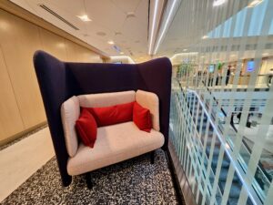 Capital One Lounge Denver alternative seating