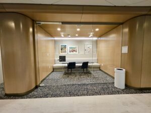 Capital One Lounge Denver big work room