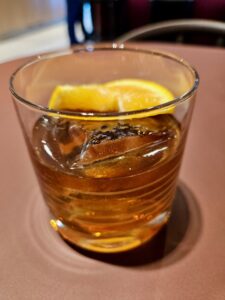 Capital One Lounge Denver drink