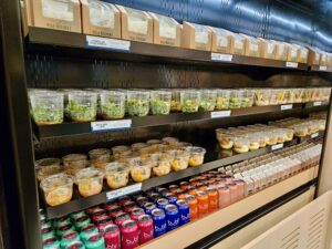 Capital One Lounge grab and go case