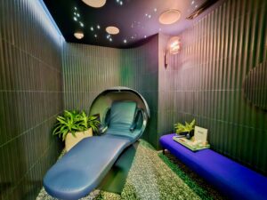 Capital One Lounge Denver relaxation room