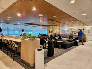 Capital One Lounge Denver secondary seating