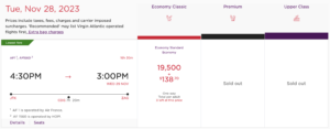 JFK to ZAG via CDG for 19,500 points plus taxes and fees. How much connection time do you need before and after this flight?