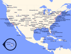 Southwest Route Map