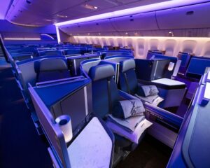 United Polaris cabin